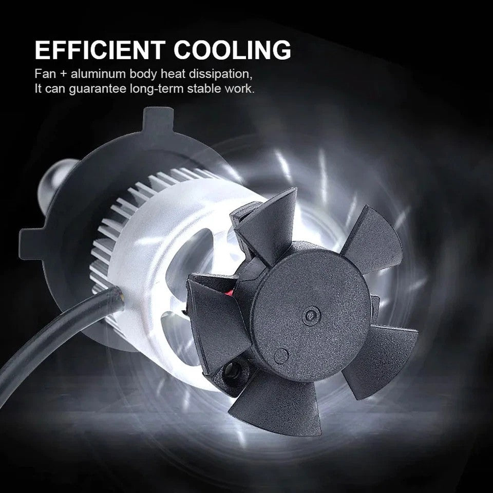 4PCS 5 3/4" 5.75" LED Headlights Hi-Lo Beam DRL for Chevrolet Corvette C1 C2 C3