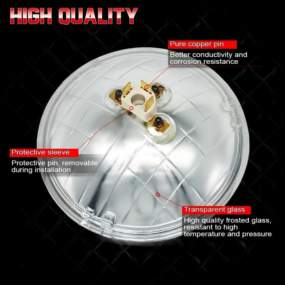 4PC FIT Chevy Chevelle 1964-1968 1970 5.75" 5-3/4" inch round Headlights hi/lo