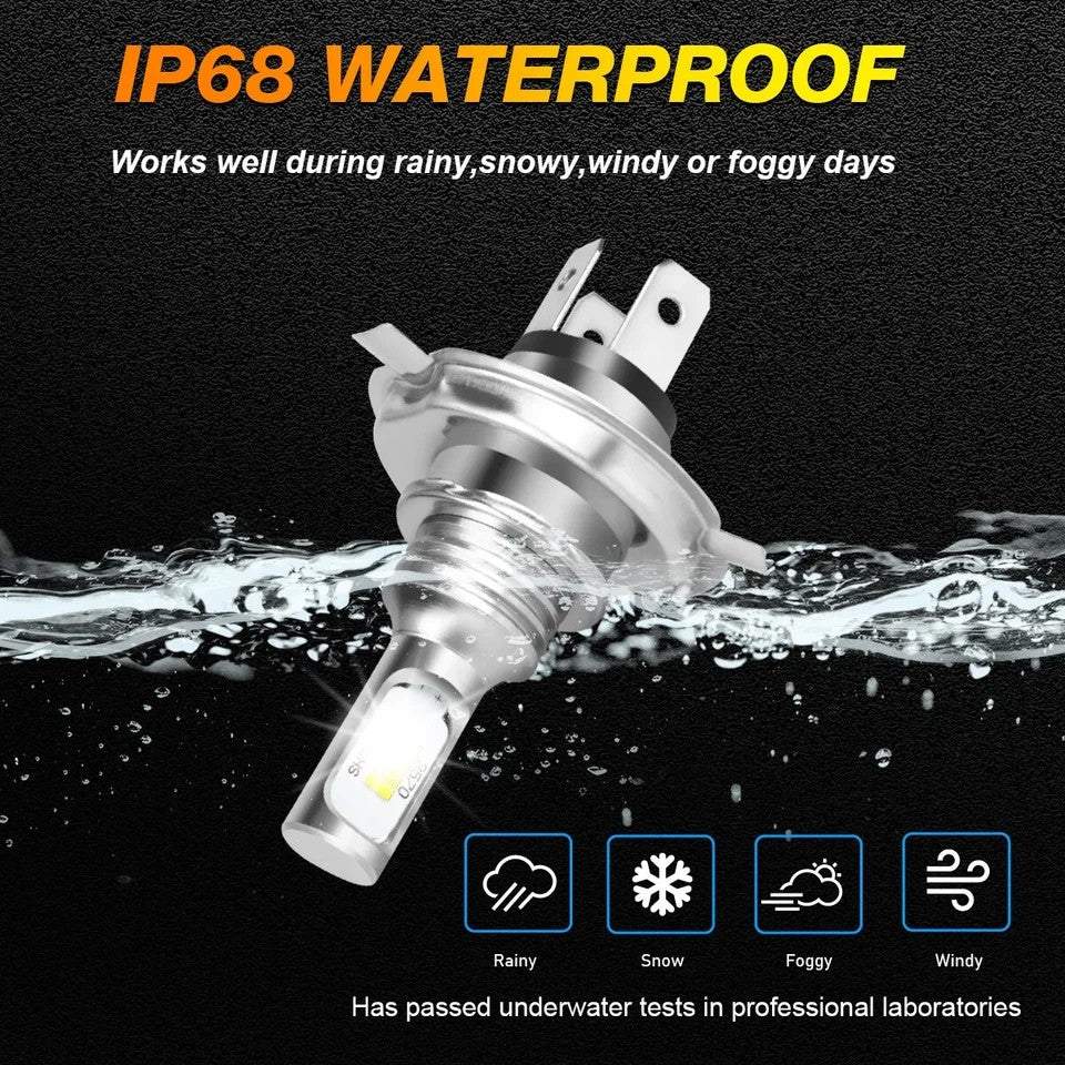 Pair 7inch Round Led Headlights Lamp for Chevy Bel Air 1955 1956 1957